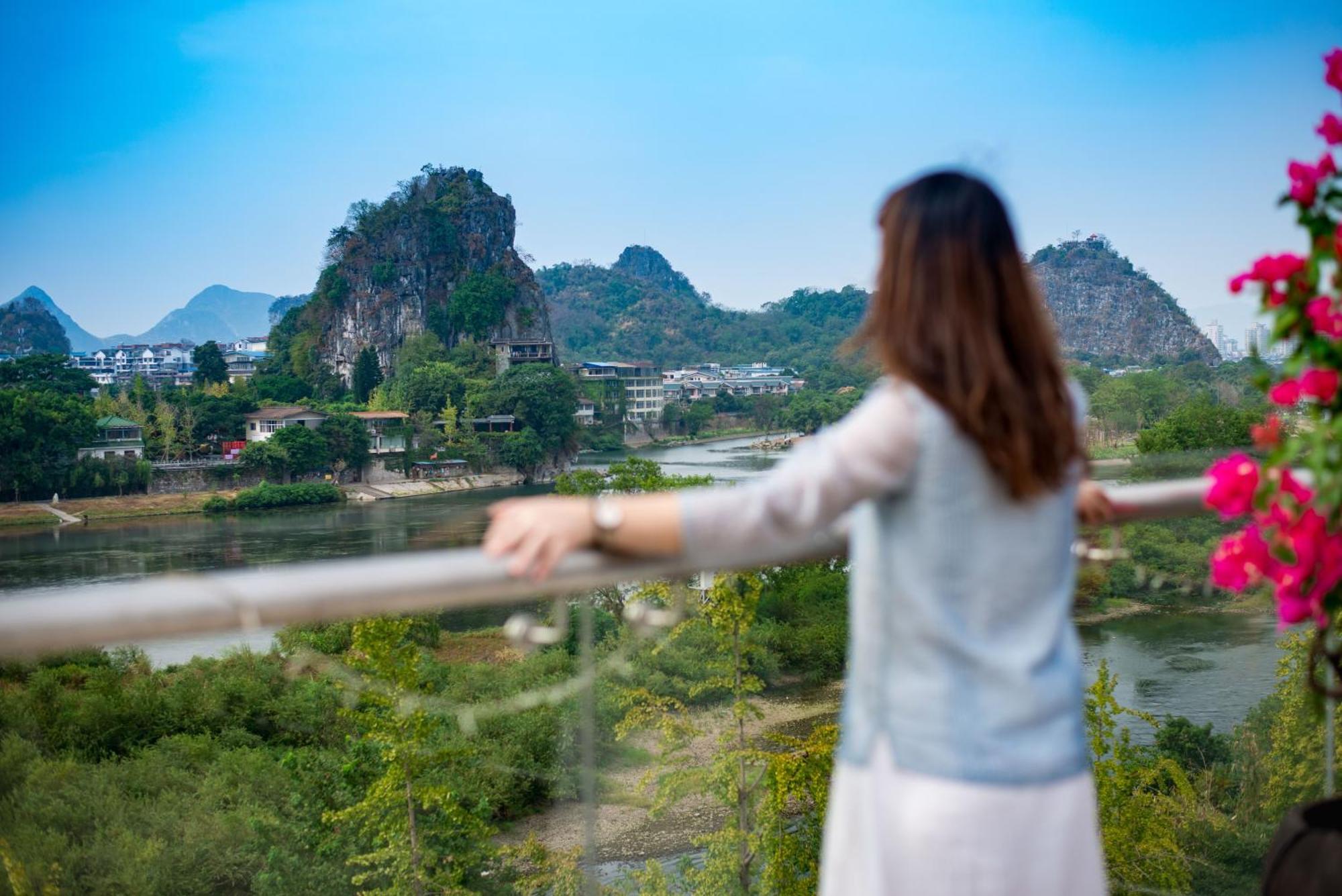 Li River Resort Villa Hotel قويلين المظهر الخارجي الصورة