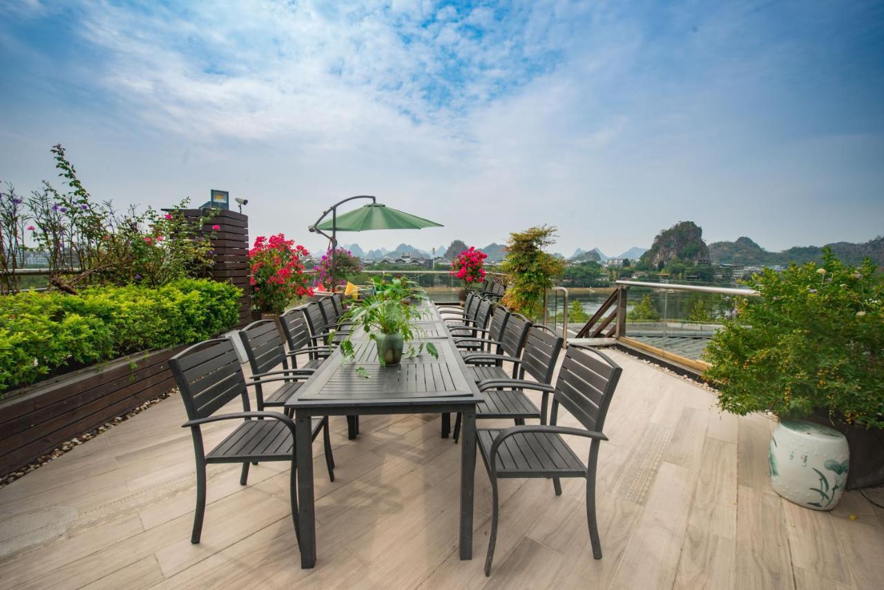 Li River Resort Villa Hotel قويلين المظهر الخارجي الصورة