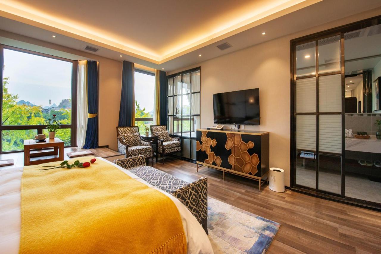 Li River Resort Villa Hotel قويلين المظهر الخارجي الصورة