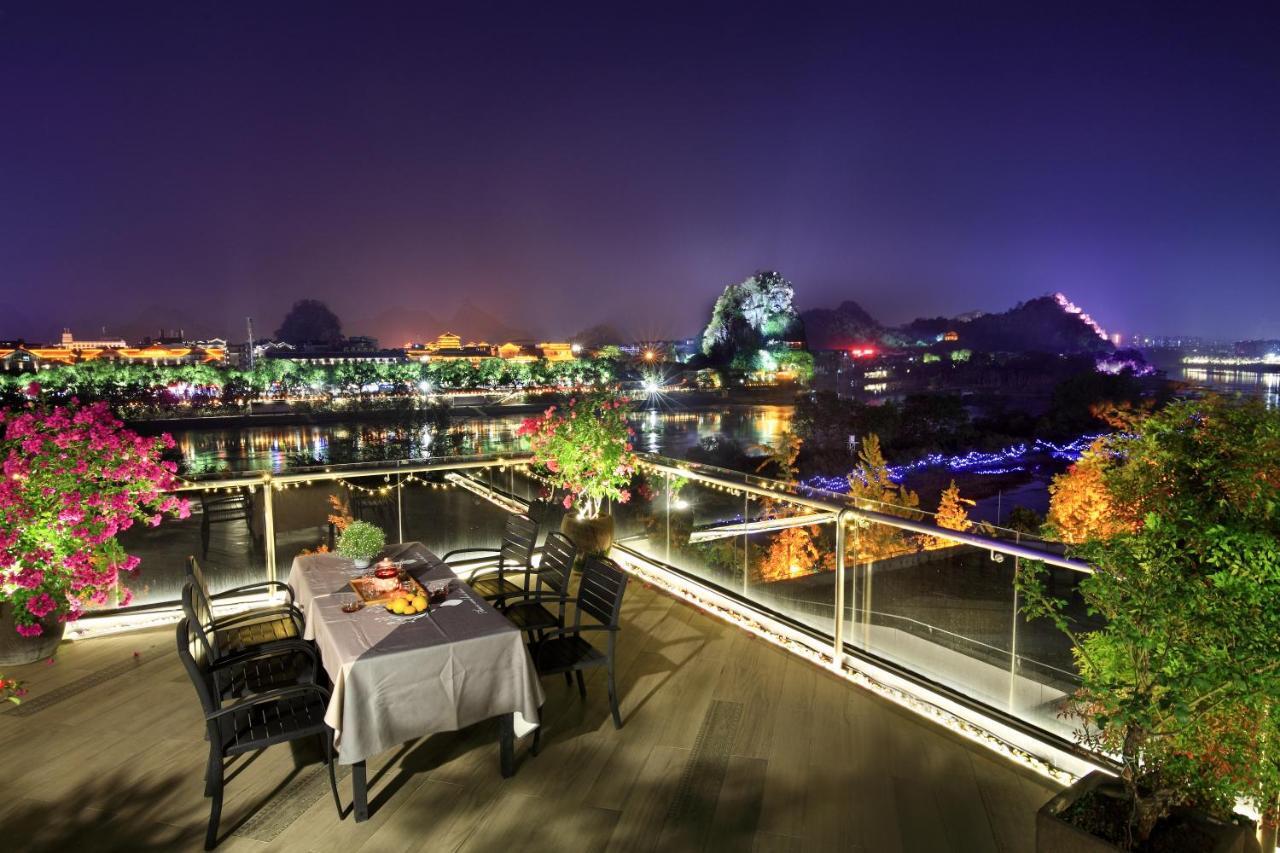 Li River Resort Villa Hotel قويلين المظهر الخارجي الصورة